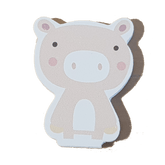 C&F Wooden Little Piglet Character